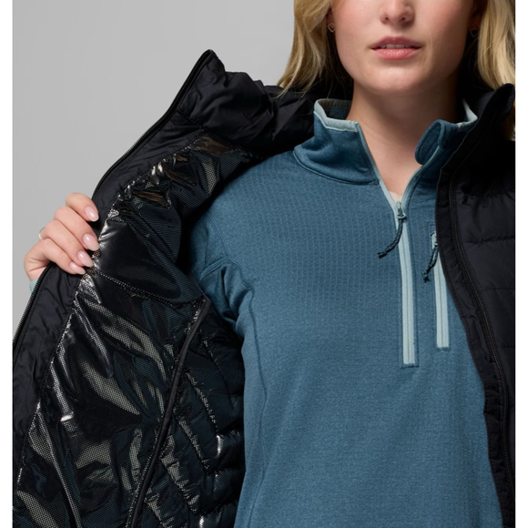 Columbia Powder Lite II Women's Puffer Vest Black Size Small | Lightweight - Picture 3 of 12